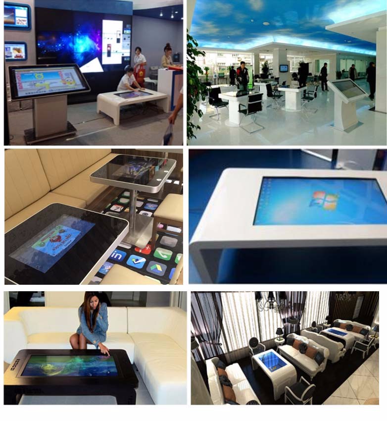 43inch best price tft commercial touchscreen digital totem touch table