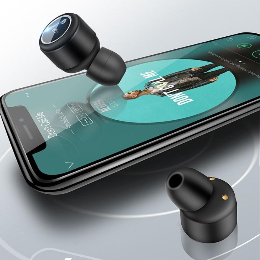 Bluetooth 5.0 Earphone Tws Wireless Headphones Cordless Headphone Handsfree Earbuds Sport Earphones Headset with Mic Pk X2t M9