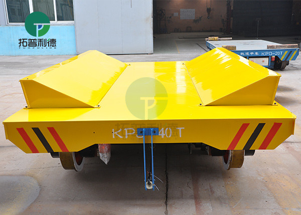 V-Block 20t Electric Industrial Coil Transfer Electric Cart