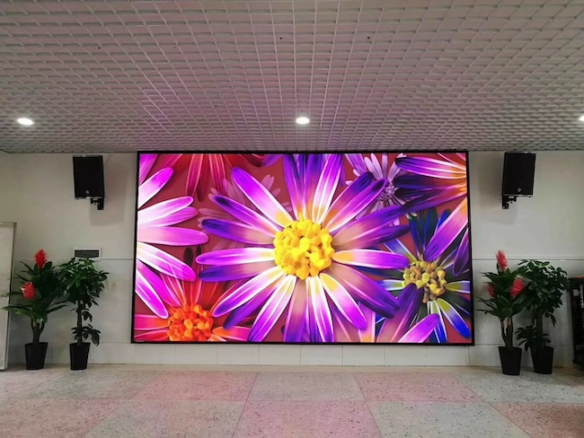 6.67mm 8mm Indoor Led Video Wall Screen 1200cd/Sqm For Church Stage 0
