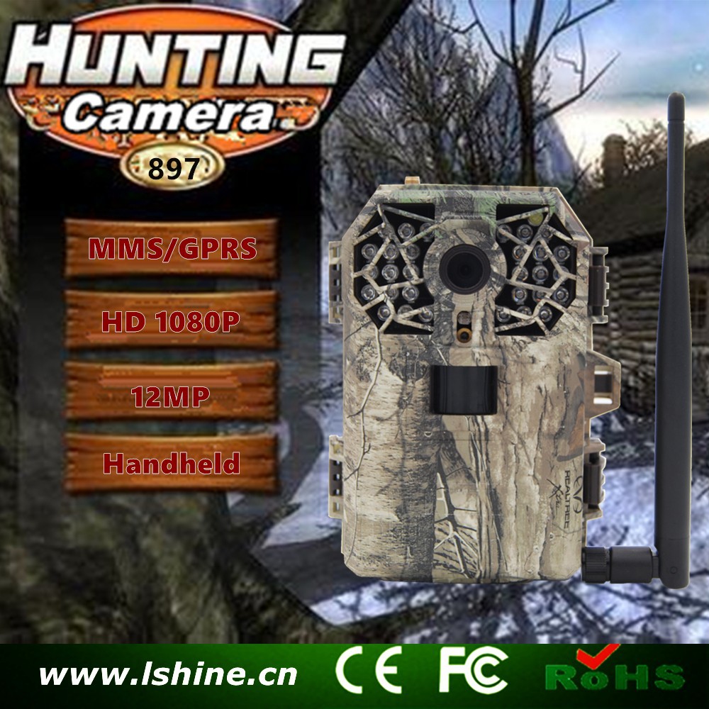 GSM wireless trail camera infrared trail camera for hunting or security