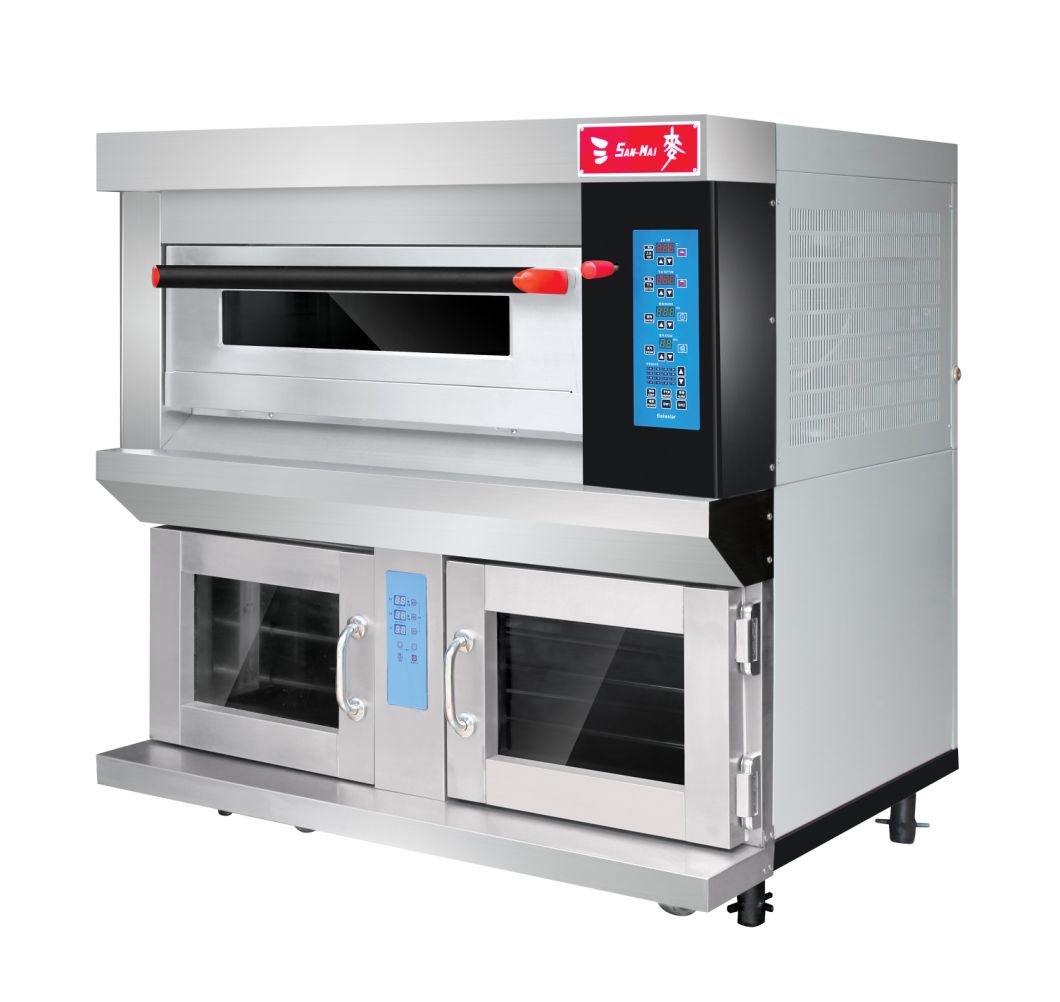 Sun Mate 2 Deck 2 Trays Baking Oven with 6 Trays Proofing Combination Oven