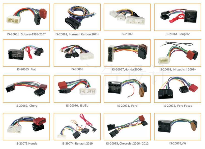 Custom Cable Assembly Manufacture RV Light Wiring Harness Kit Recreational Vehicle Wire Harness Assembly
