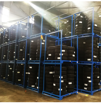 Warehouse Storage Stacking Nesting Movable Pallet Support Pallet Rack Nestainer