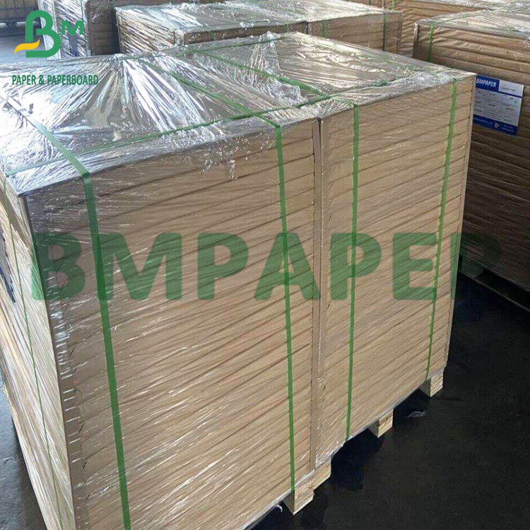 70g+10gPE One Side Laminated Greaseproof Unbleached Kraft Paper