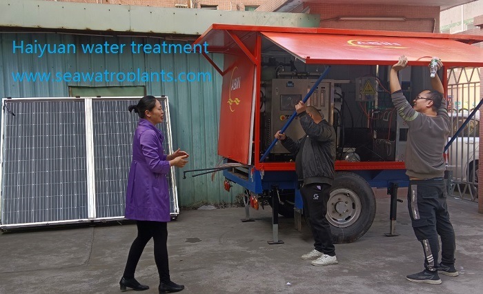 Water Purification Trailer Mobile Water Purification Plant Mobile Water Purification Systems