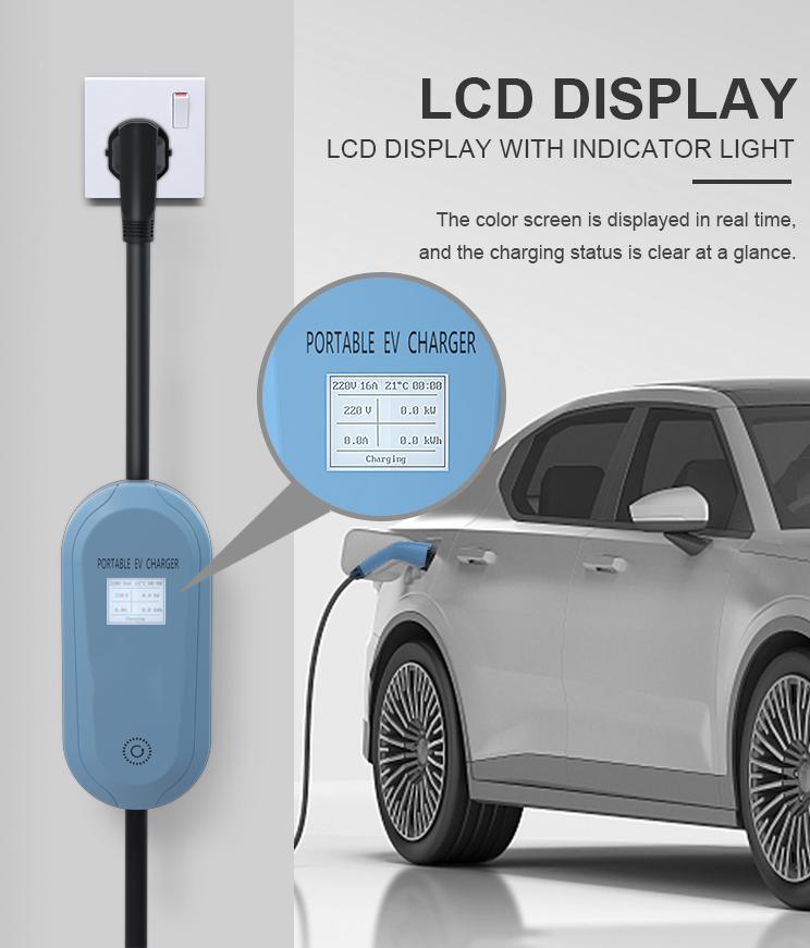 Plastic Portable Fast Car Charging, Outdoor, Emergency Charging Station Electric Car Charger