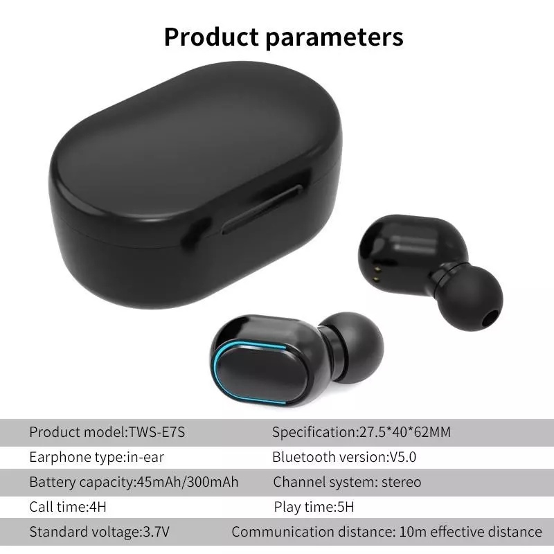 Ture Wireless Earbuds Earphone Bluetooths Waterproof Digital Display Auriculares Earphone Earbuds