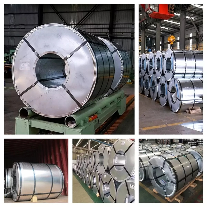 TS350GD TS550GD Z275 SGCC Electro Galvanized Steel Coil For Construction Industry 2