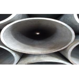 Seamless Oval Stainless Steel Tube , Large Diameter Steel Pipe For Decoration