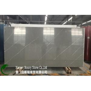 Factory Gray Quartz Stone Slabs Countertop