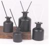 China Custom Matte Black Reed Diffuser Glass Bottle Set wholesale