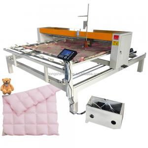 Continuous Type Single Head Quilting Leather Embroidery Machine Fiber Cotton Quilt Cover Core Making Machine