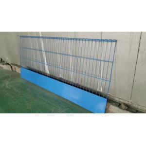Edege Safety Welded Wire Mesh Fence 1050mmx2500mm Powder Coated Red Blue Colors