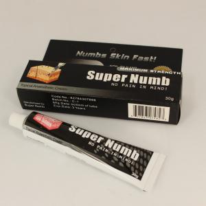 30g Super Numb Anesthetic Skin Numbing Cream Skin Fast Lidocaine B.P. 5%