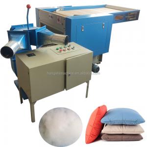 China Memory card making machine super fine fiber opening machine cotton waste carding recycling machine supplier