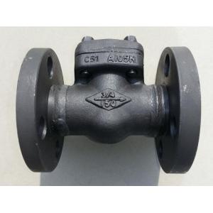 1/2 inch - 2 inch Forged Steel Check Valve , Class 150 / 800 / 900 / 1500