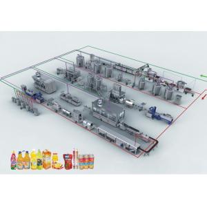 Linear Type Beverage Production Line Juice Drinking Water Production Line