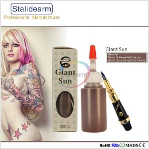 20 Colors Giant Sun Tattoo Pigment Ink / Pigment ROHS Approved Good Quality