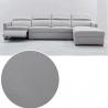 Modern Minimalist Leather Sofa Living Room L-Shaped Chaise Longue Corner Cowhide