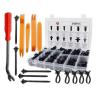 China Plastic rivet trunk roof Bumper fender panel door trim pad floor mat push screw fastener Clips wholesale