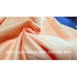 Fabrics for clothing cases and bags Recycled polyester Filament jacquard Oxford Environmental protection