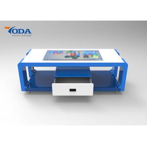 China Advertising  LCD Touch Screen Table With Game Interactive Conference Stand supplier