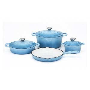 China 7-Piece Enameled Cast Iron Cookware Set supplier