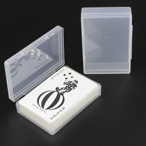 China Customised Storage Packing Tarot Case For Poker Durable Porket Plastic Playing Card Box supplier