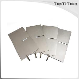 Titanium electrode plate for water treatment