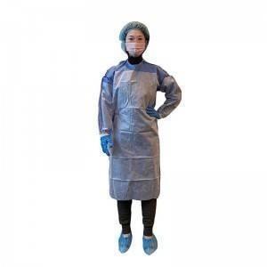 Surgeon Disposable Protective Clothing Reinforced SMS Surgical gown