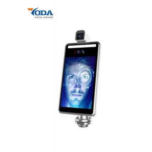Non Touch Wireless Face Recognition Digital Signage Thermometer Infrared Body Temp Scanner Digital Signage