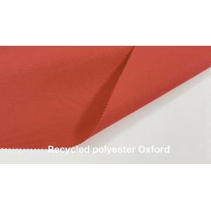 China RECYCLED POLY 300D 90T oxford FACTORY RECYCLED polyester fabric wholesale
