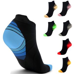 Cheapest Well Designed Compression Short Socks Compress Running Pressure Sport Socks