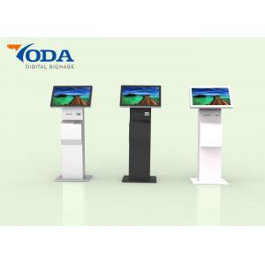 Interactive Touch Screen Digital Signage Kiosk 450cd/m2 Brightness For Mall