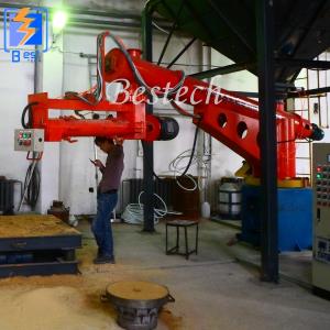 S25 series Double arm resin sand continuous mixer for mixing resin sand