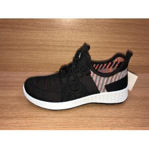 China Womens Walking Shoes Flyknit Shoes Casual Sneakers for Gym Travel Work Lace up Shoes supplier