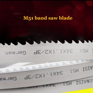 China LENAISI Germany M51 Bi-metal Band Saw Blade 3505 Band Saw Blade Metal Cutting 4115 Machine Saw Blade supplier