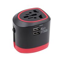 Latest Electrical Smart USB Adapter Socket Universal Travel Charger 2 USB with UK US AU EU Plug Adaptor