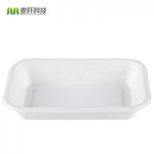 Sugarcane Bagasse Takeaway Food Biodegradable Disposable Tray With Lid