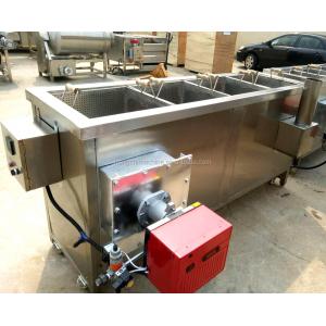 Electricity gas heating meat potato chips oil fryer machine,snack food oil frying machine