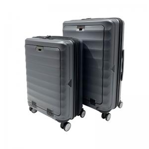 20/24" Multifunctional Hard Shell PC Travel Suitcase Set with USB Port Travel Luggage Sets