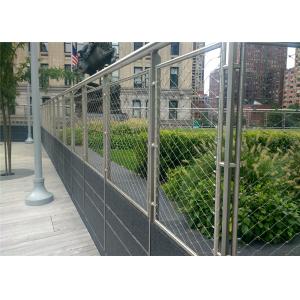 Stainless Steel Architecture Wire Rope Mesh Airport Protection Mesh