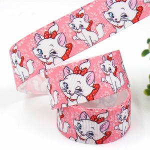 3''Custom Ribbon Cartoon Printing Ribbon Printed For Hair Bow