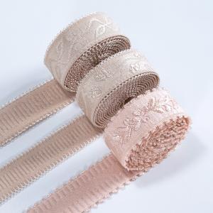 10mm custom elastic scallop picot trim lingerie underwear shoulder lace stretch band for bra underwear lingerie