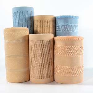 China Breathable skin-friendly non-slip abdominal webbing apricot 180mm wide medical elastic strap supplier