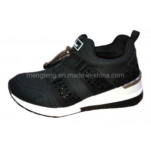 Casual Jogging Women Sports Shoes With Pu Upper Shinny