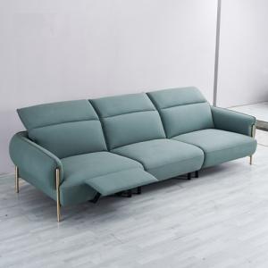 Modern Minimalist Leather Lift-Type Multifunctional Sofa Three Living Room Furniture Day-Bed Sofa Combination