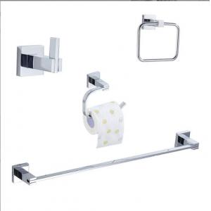 China Square Design Good Quality Zinc Alloy 6 pcs Bathroom accessories set supplier