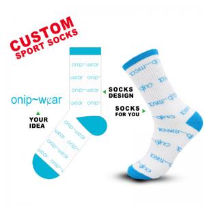 Design Towel Bottom Running Sport Adults Socks Unisex Non Slip Basketball Baseball Socks
